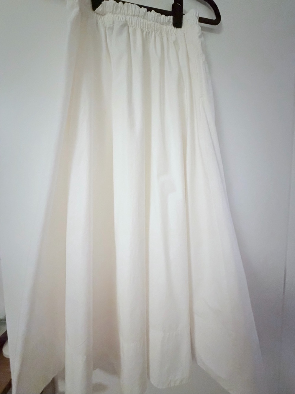 NWOT Gap Women’s White cotton poplin skirt with pockets